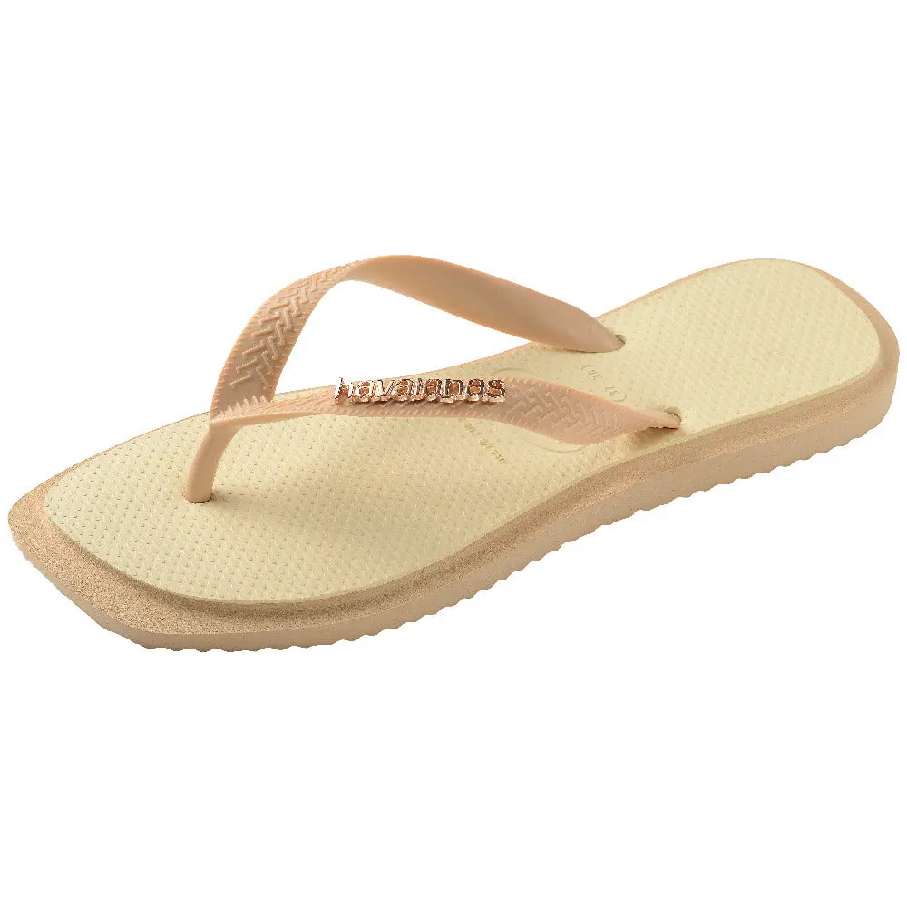 Women's Top Square Fusion Flip Flops - Image 7
