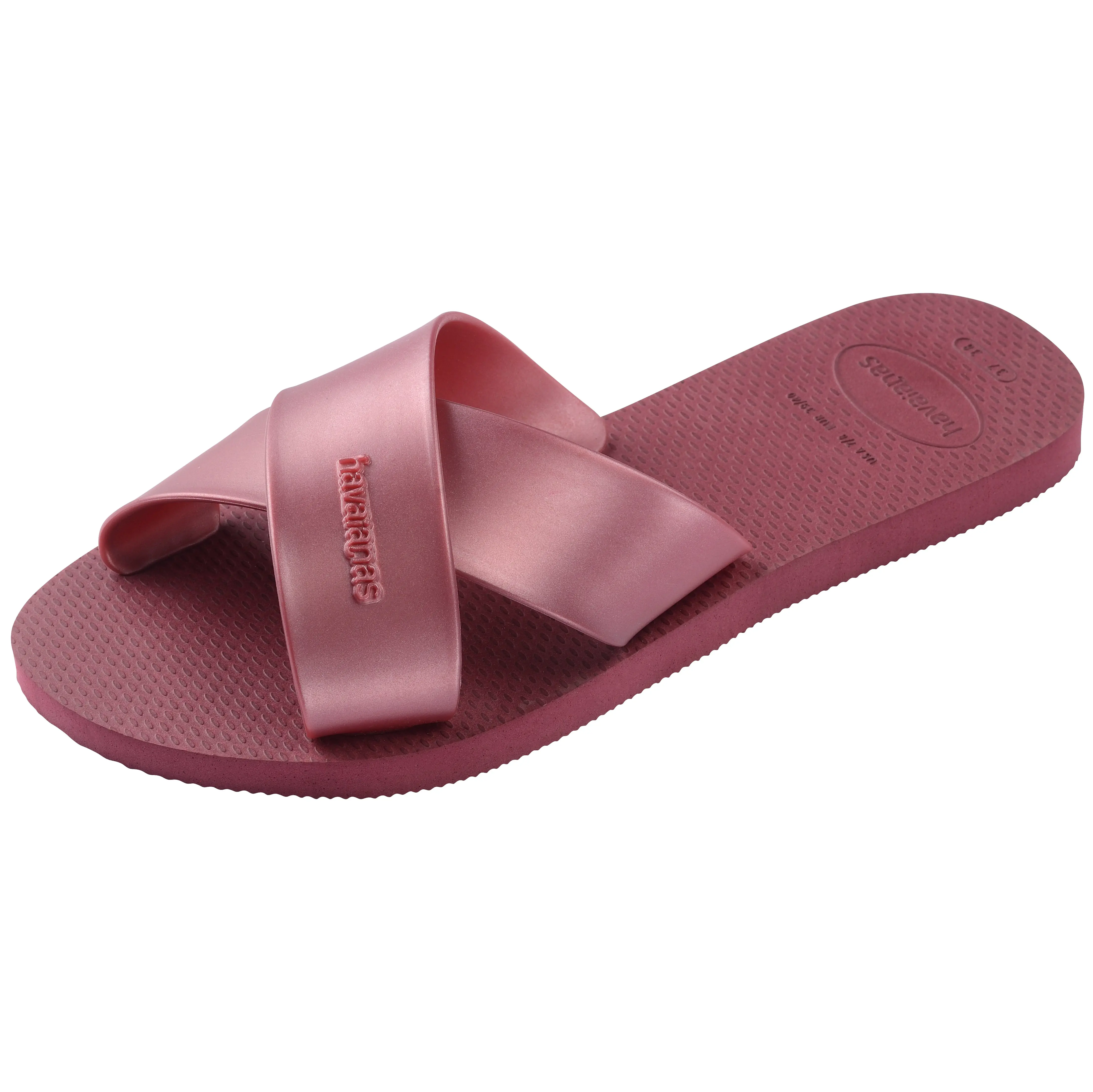 Women's Aqua Metallic Sandal - Image 2