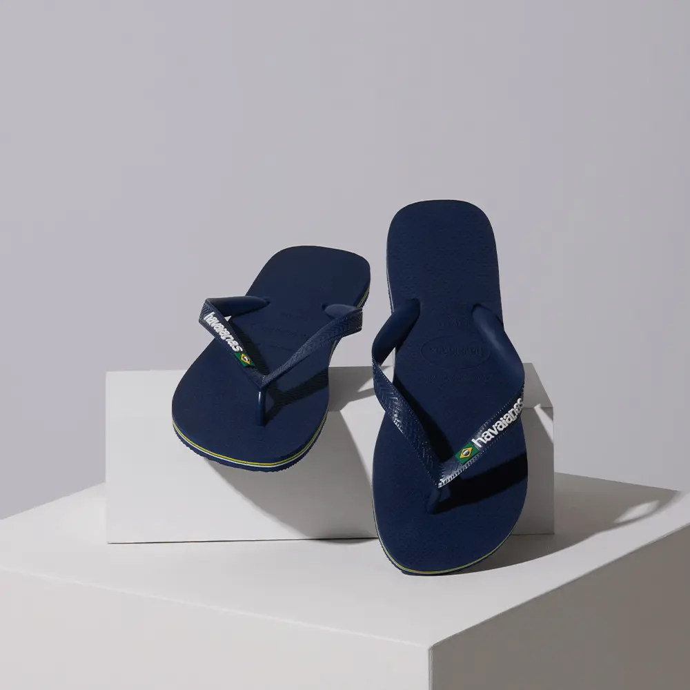Women's Brazil Logo Flip Flops - Image 6