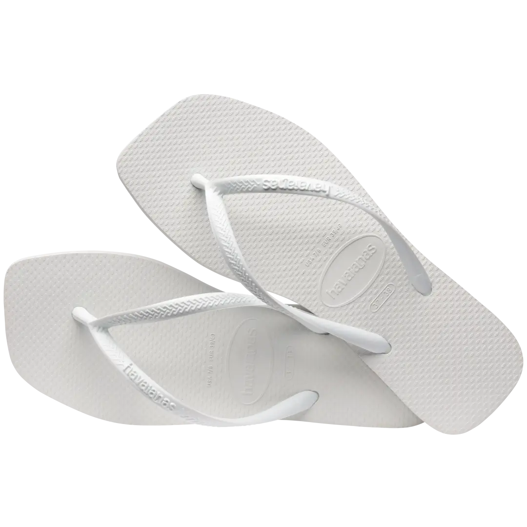 Women's Slim Square Flip Flops - Image 4