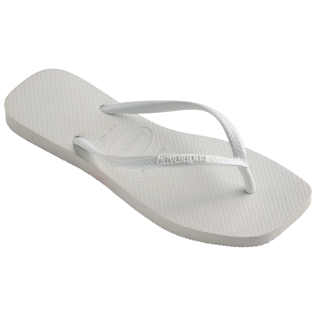 Women's Slim Square Flip Flops - Image 2