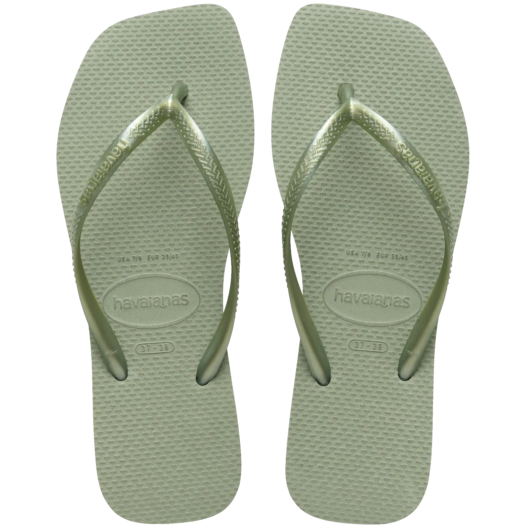 Women's Slim Square Flip Flops