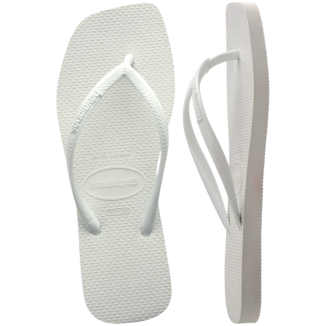 Women's Slim Square Flip Flops - Image 5