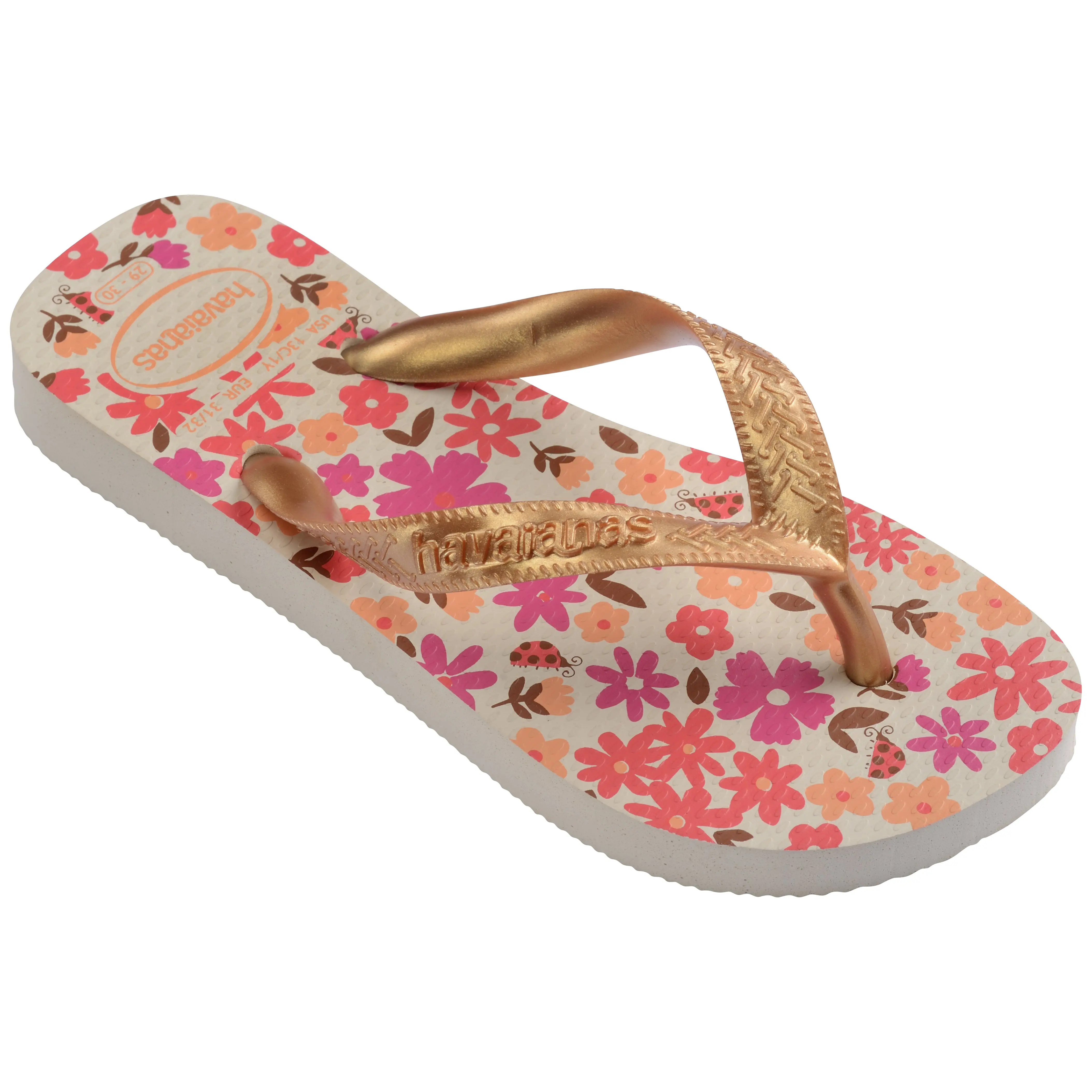 Kids' Flores Top Flip Flops - Image 5
