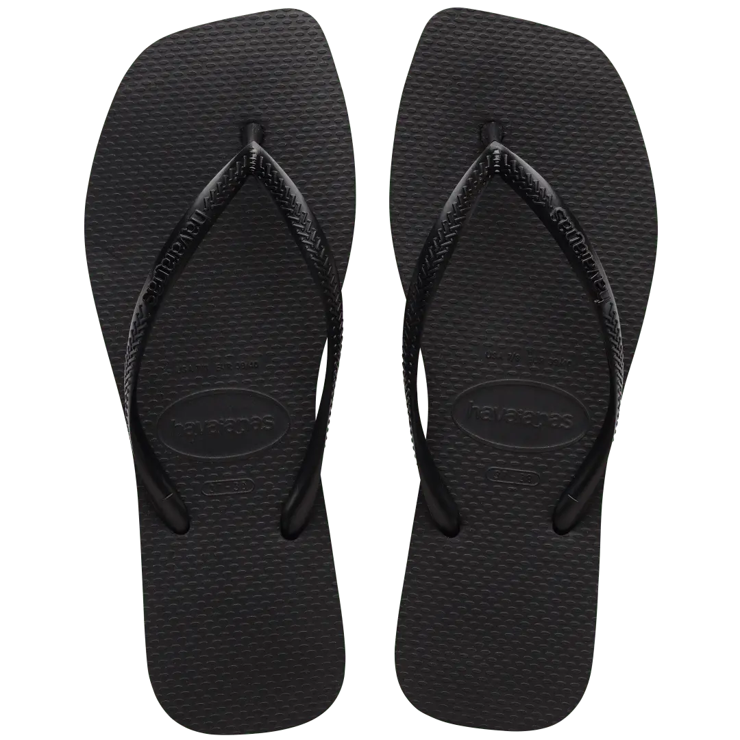 Women's Slim Square Flip Flops