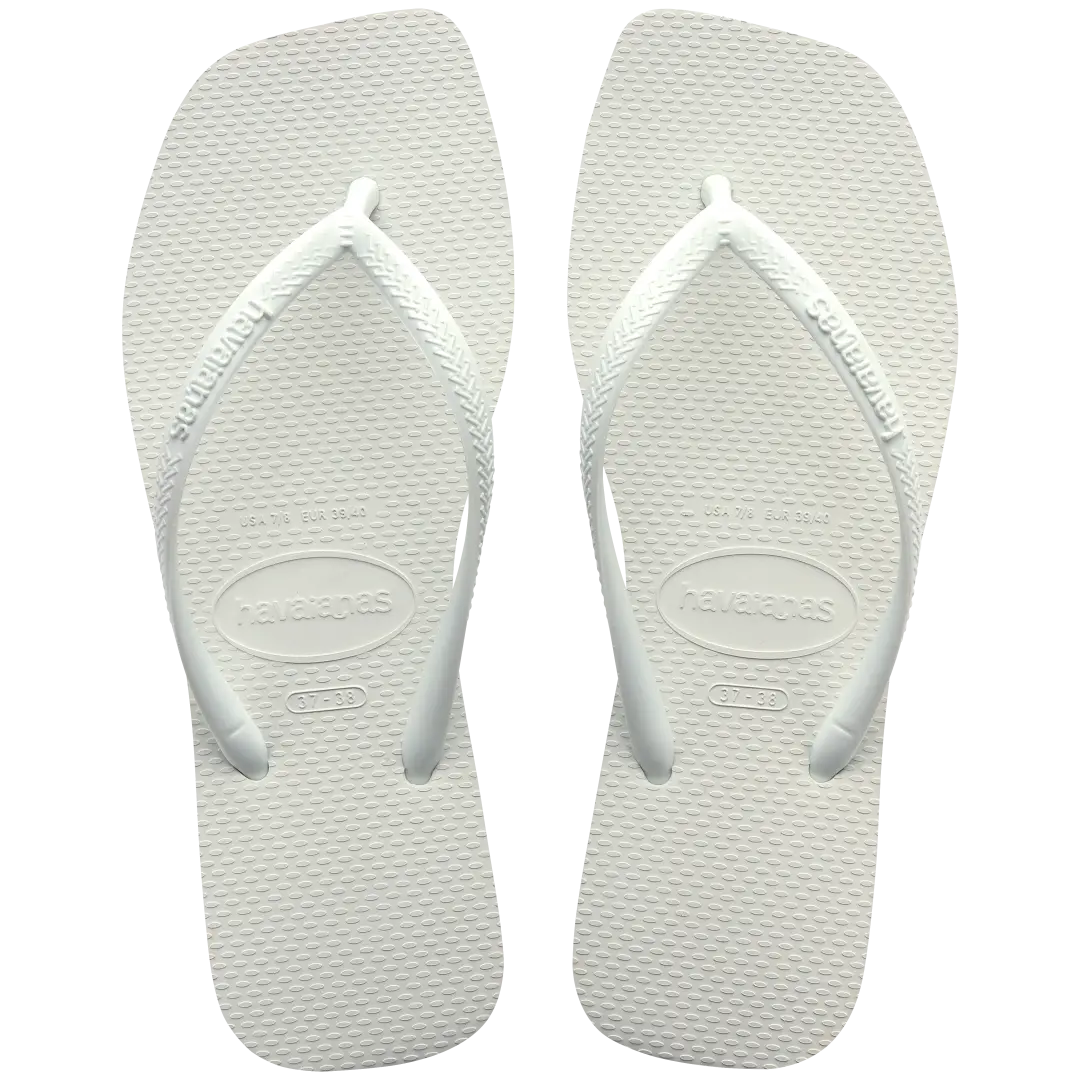 Women's Slim Square Flip Flops