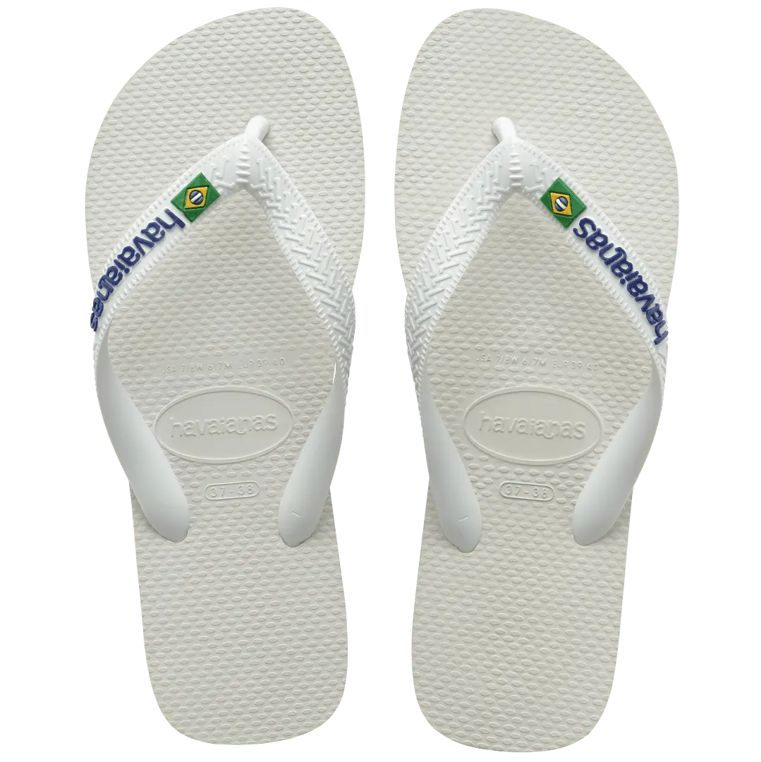 Women's Brazil Logo Flip Flops